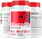 (2 Pack) GlucoBio Capsules - Official Gluco Bio Advanced Formula Support Pills - Maximum Strength, Natural Gluco Bio Supplement Vitamin for Overall Health & Wellness Reviews, 120 Capsules for 2 Months
