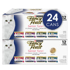 Purina Fancy Feast Senior 7+ Wet Cat Food Variety Pack, 3 oz, 24-Pack