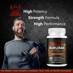 (2 Pack) Bururan Capsules - Official Bururan Advanced Pills for Men Support - Maximum Strength, All Natural Bururan Premium Supplement for Overall Health & Wellness Reviews, 120 Capsules for 2 Months