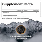 Better Alt Pure Himalayan Shilajit Resin Pack of 2 High Potency Gold Grade 150 Servings for Energy Boost & Immune Support, 85+ Trace Minerals, 75%+ Fulvic Acid, with Lab Test Report,400 mg