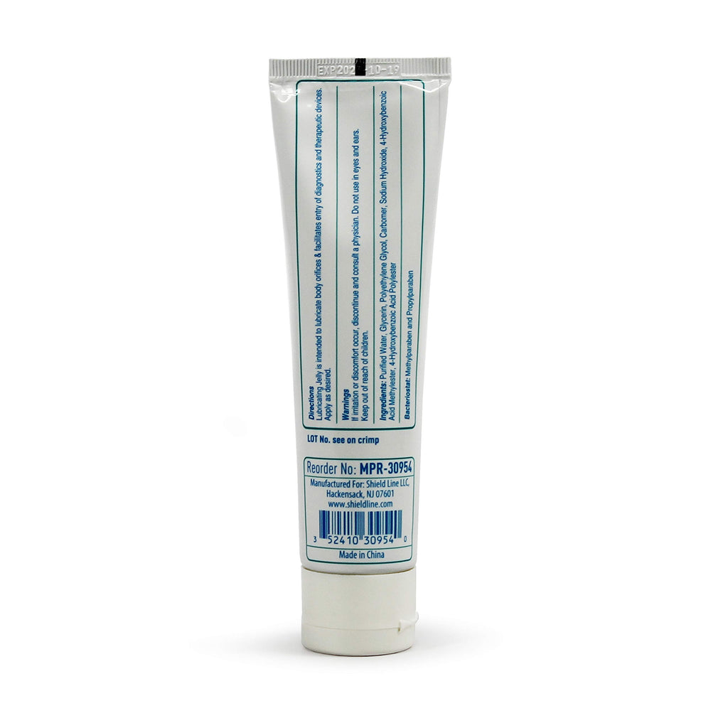 MED PRIDE Sterile Surgical Lubricant Jelly Tube, 4 Fl Oz, Water-Soluble, Bacteriostatic, Latex Free, Medical Lubricating Jelly, Box of 12