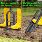 Lifeswell Long Handled Bulb Planter Tool with Rubber Grip