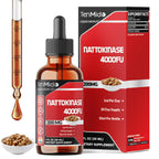 Tenmido Nattokinase Supplement Liquid Drops | Nattokinase 4000 FU | High Absorption | Alcohol-Free | Vegan, Non-GMO | 30ml 1Fl Oz