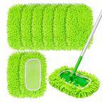 Ashsajkd 8Pcs for Swiffer Reusable Dry Sweeping Cloths Microfiber Wet Mop Pads Compatible with Swiffer Sweeper Mop ,Replacement Wet Mopping pad Refills & for Swiffer Sweeper Mop