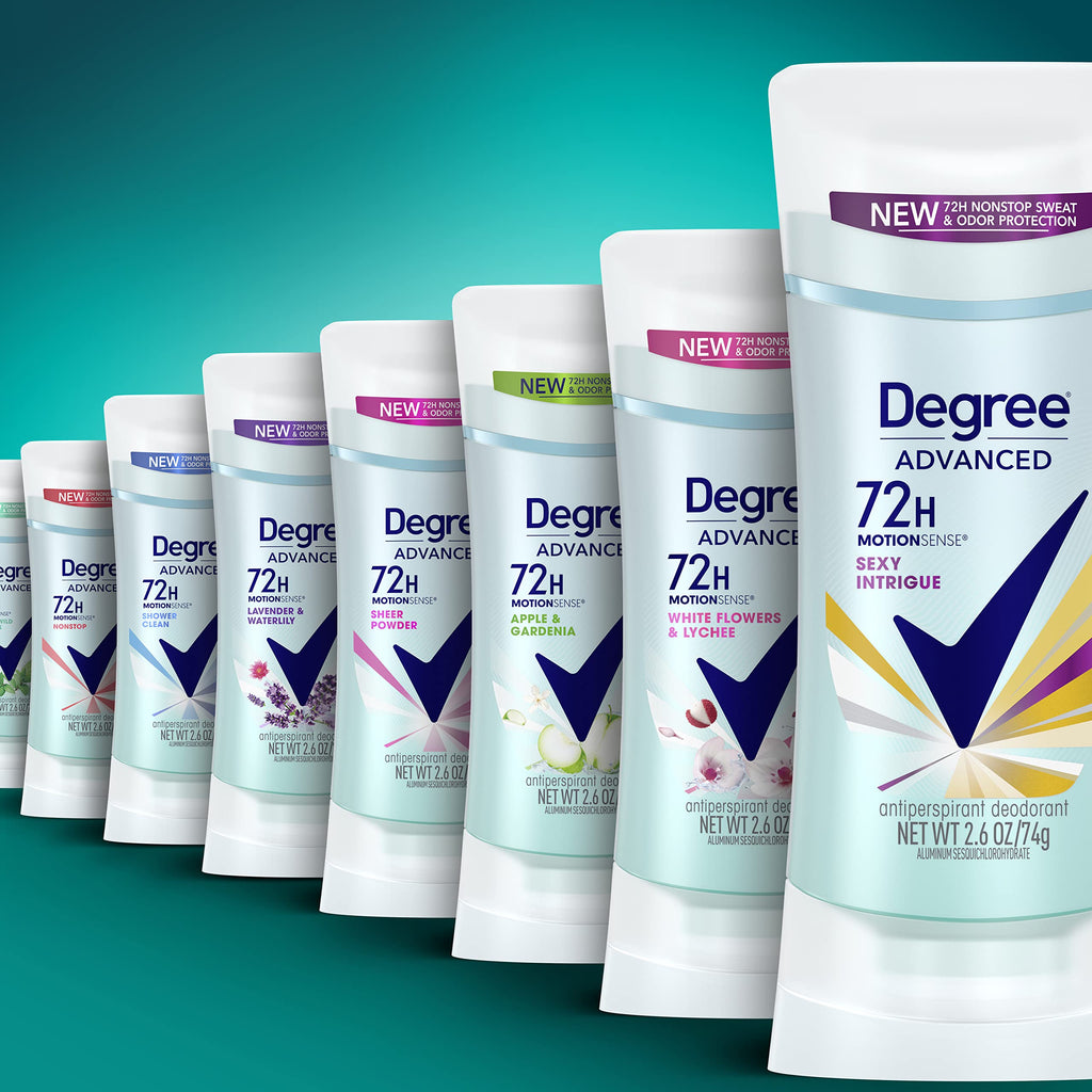 Degree Antiperspirant Deodorant Sexy Intrigue 2.6 oz 4 Count