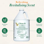 Citrus II Hospital Germicidal Deodorizing Cleaner - Fresh Citrus Scent - 1 Gallon - Refill - Disinfecting Cleaner for Home, Hospital and Office Areas