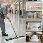 Masthome 36" Commercial Dust Mop, Heavy Duty Industrial mop