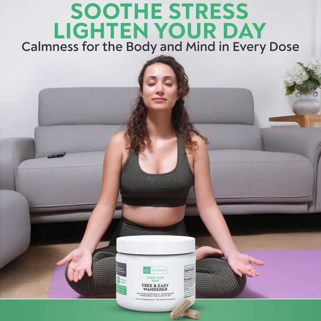 D’AO Labs Free & Easy Wanderer - Xiao Yao San - Herbal Capsules. 100 Herbal Capsules