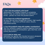 Lovebug Kids Probiotic Powder with Prebiotic Fiber - Toddler Immunity Support & Constipation Relief - USDA Organic Probiotics for Childrens Gut & Digestive Health (Ages 1-4) - 30 Pack (Unflavoured)