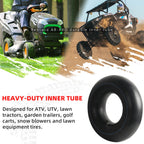 AR-PRO Replacement 20x8.00-8, 20x10.00-8 Inner Tubes for ATV UTV, Lawn Tractor, Garden Trailer, Golf Cart, Snow Blowers - with TR4 Straight Valve Stems - Made from Durable Butyl Rubber