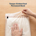 11” X 14” (200 Count) Self Seal Clear Poly Bags with Suffocation Warning