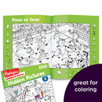 Highlights Hidden Pictures 2025 Activity Books for Kids Ages 6 and Up, 4-Book Set of Travel-Friendly Screen Free Seek and Find Fun, Books Double as Coloring Books