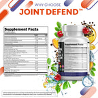 Clean Nutraceuticals Glucosamine Chondroitin MSM 1500mg with Turmeric Curcumin, Collagen, Hyaluronic Acid, Omega 3 – Joint Health Supplement for Men & Women (120 Count (Pack of 2))