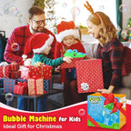 Yunaking Kids Bubble Gun 2 Pack, Dino Bubble Machine for Boy Girl Toys Gift
