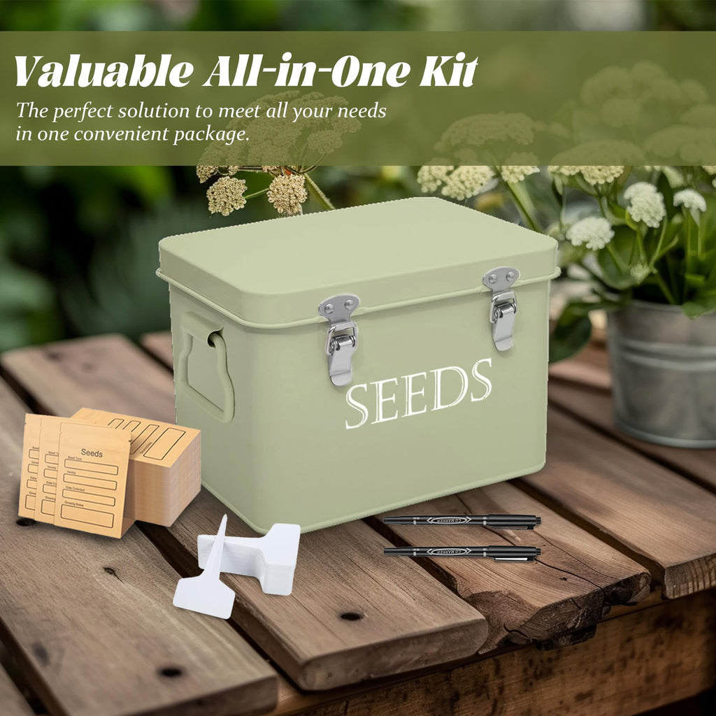 Ecopark Seed Storage Box, Professional All-in-one Kit