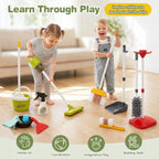 Dreamon Cleaning Set for Children - 14Pcs Toy Cleaning Set with Toy Vacuum