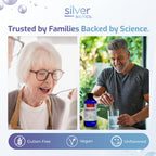 Silver Biotics Advanced Silver Technology, SilverSol Ag₄O₄ 10 PPM Immune Support | Bio-Hacking Immune Building Natural Support | 32 Fl Oz