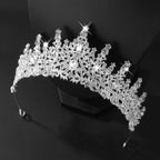 Kamirola Metal Tiaras and Crowns for Women,Tiaras Earrings Necklace sets