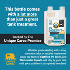 Unique RV Toilet Treatment, RV Digest-It Ultra Liquid, 32 Uses