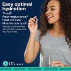KEY NUTRIENTS Electrolyte Tablets, 200 Capsules, Salt for Dehydration, Fasting Electrolytes- Salt Pills with Electrolytes, No Sugar, Gluten Free Hydration Tablets Made in USA
