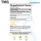 Puregen Labs TMG 750 mg – [High Potency] Trimethylglycine Supplement – Encourages Healthy Homocysteine Levels, Non-GMO, NO Gluten and Dairy - 2 Pack - Total 240 Vegetarian Capsules