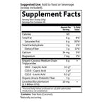Garden of Life Dr. Formulated Keto Organic MCT Powder - 30 Servings, 6g MCTs from Coconuts plus Prebiotic Fiber & Probiotics, Certified Organic, Non-GMO, Vegan, Gluten Free