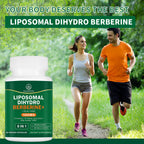 VITACRLLYNMN Dihydroberberine Supplement 1600MG Super Berberine and Dihydroberberine with Cinnamon 8 in 1 Supplement 60 Capsules