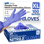 Supmedic Soft Max™ Nitrile Exam Gloves Powder-Free Disposable 100 Iris XL