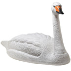 Swan Decoys for Geese Large Floating Swan Decoy for Pool Pond & Lake 2 Pack