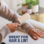 Scotch-Brite Everyday Clean Lint Roller, Lint Remover for Pet Hair, Dark Clothes, Furniture, and Dusty Surfaces, Picks Up Fur & Fluff in Your Home, Car, & Office, 10 Pack, 950 Adhesive Sheets Total
