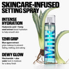 Milk Makeup Hydro Grip Set + Refresh Spray with Hyaluronic Acid – Sets Makeup + Hydrates Skin for Up to 12 Hours – Long-Lasting, Alcohol-Free Facial Mist for Dewy, Radiant Skin – 1.69 oz