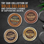 Viking Revolution Coffee Whiskey Mens Solid Cologne Men 2 Oz - Solid Perfume with Coffee and Whiskey Scent for Men - Mens Travel Cologne Wax (1 pack, 2 Oz)