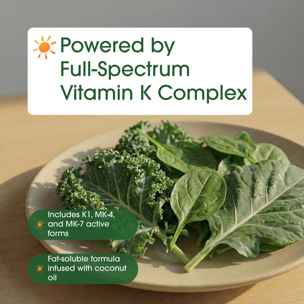 NatureBell Vitamin K Complex - 300 Softgels - Delivers 2,600mcg Vitamin K - Full Spectrum Bone & Heart Health Support Supplement - High Absorption K1 & K2 MK-4 & MK-7*