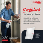 WypAll GeneralClean X60 Multi-Task Cleaning Cloths, 10 x 118 Towels (34790)