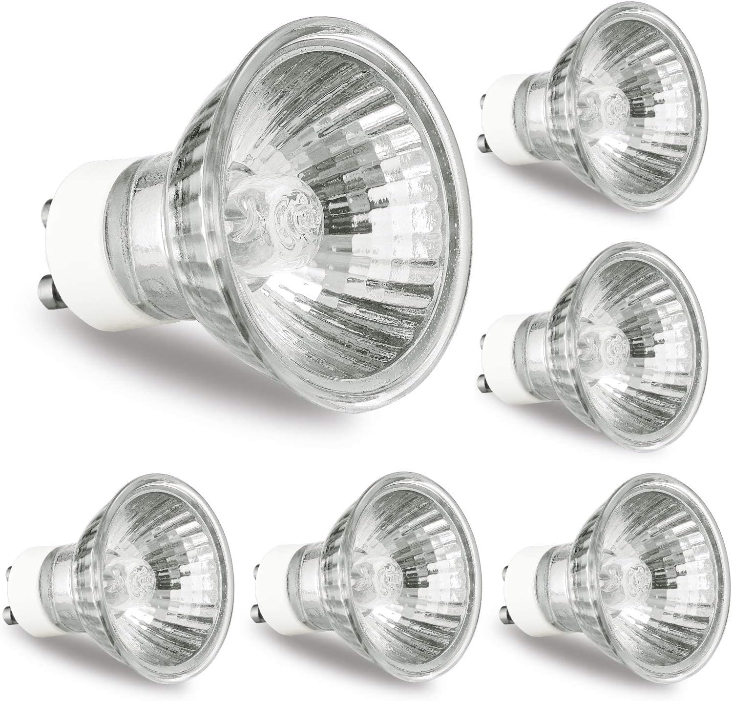 RMFSH Candle Warmer Lamp Bulb 6 Pack, GU10 Halogen Bulb 110-130V 50W
