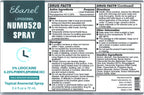 Ebanel 6-Pack 5% Lidocaine Spray Pain Relief Numb520 Burn Itch Relief Numbing Spray for Skin, Topical Anesthetic Postpartum Hemorrhoid Treatment with Phenylephrine for Local and Anorectal Uses