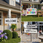 Patelai 12 Pcs 18 x 24 Inches Corrugated Plastic Sheet Corrugated Poster Board 4mm Thick Waterproof Blank Board Sheets Plastic Yard Sign for Garage Estate Sale, Rent, Indoor, Outdoor, Birthday (White)