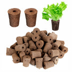 Hapxalie 70 Count Hydroponic Grow Sponges, Pre-Drilled Seed Starter Plugs