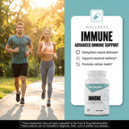NutraBio Immune Support Supplement with EpiCor, 90 Vegetable Capsules