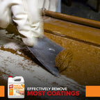 Max Strip Paint & Varnish Citrus Stripper - 1 GALLON - Strips Multiple Layers - Removes Latex and Oil Based Paints - No Methylene Chloride No NMP Powerful No Drip Gel Formula