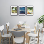 upsimples 16x24 Picture Frame, Wall Decor Poster Frames, Black 1 Pack