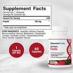 GenuinePurity Liposomal Fisetin 150mg — 60 Vegan Capsules to Support Cellular Health, Antioxidant Defense & Cognitive Wellness — Gluten Free, Non-GMO, Made in USA