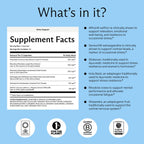 Needed. Stress Support - Herbal Blend Supporting Mood, Energy, and Hormone Balance for Women - Herbal Supplement of Shatavari, Ashwagandha, Rhodiola - Non-GMO - 30 Day Supply - 120 Capsules