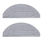 roborock 2 Pack Microfiber Mop Cloths for S8 Pro Ultra Robot Vacuum Cleaner, with Dual Sonic Vibrations Modules, Mop Pad Replacement Accessories