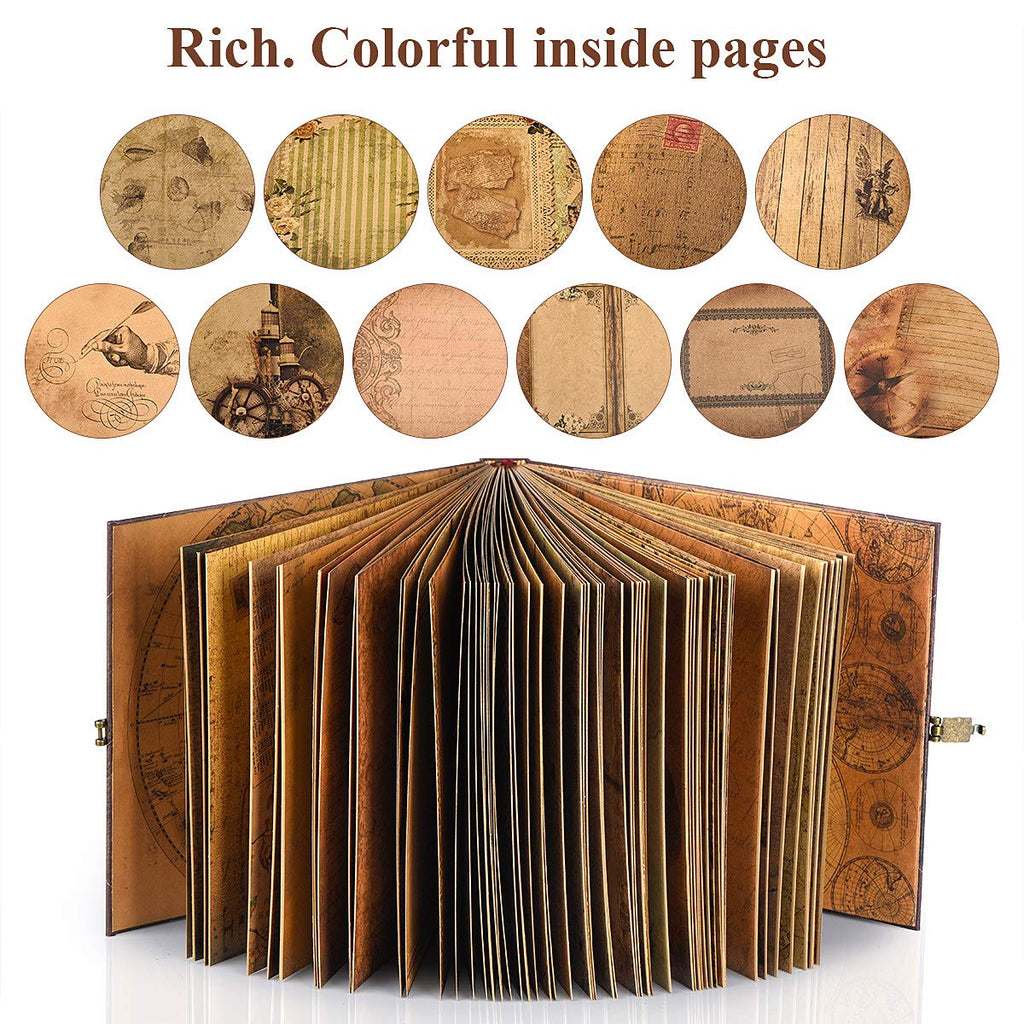 FEIYU BUY Our Adventure Book Vintage Scrapbook Journal