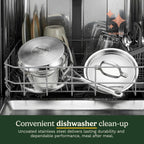 Cuisinart Chef's Classic Stainless Steel 1.5 Qt. Saucepan with Lid, 719-16