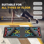 Berleng Push Up Board - 36-in-1 Foldable Pushup Fitness Stand for Portable Strength Training. Rugged, Stable Equipment for Home Gym Workout for Men & Women