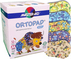 Ortopad® Bamboo Boys Eye Patches, 50/Box (Medium Size, 2-4 yrs) Blue Camo Pack
