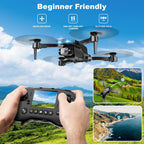 Drone with Camera, Screen on Controller Remote Control Quadcopter FPV Drone