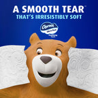 Charmin Ultra Soft Cushiony Touch Toilet Paper, 24 Family Mega = 123 Regular Rolls, White